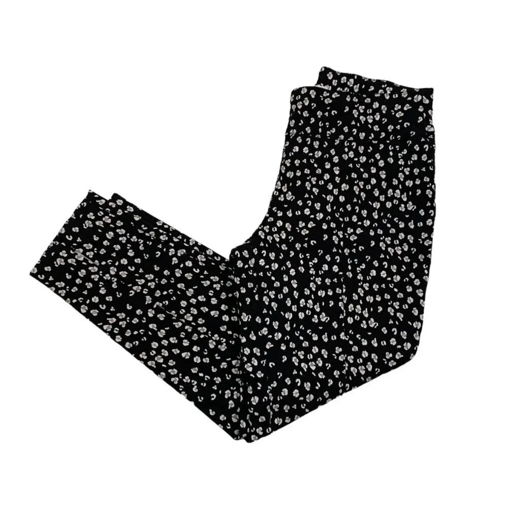 Cooper & Ella Animal/Cheetah/Leopard Print Pull-On Pants Women'sSize 12